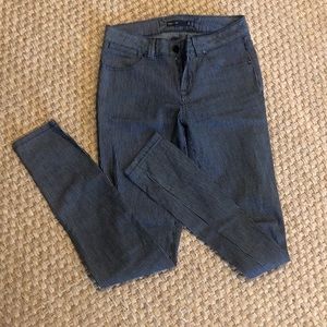 Karen Miller Vertical Striped Jeans